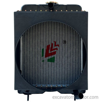 Weichai K4100 38 Right Corner DF Mesin Teknik Tugas Berat Radiator Inti Aluminium Bagian Otomotif