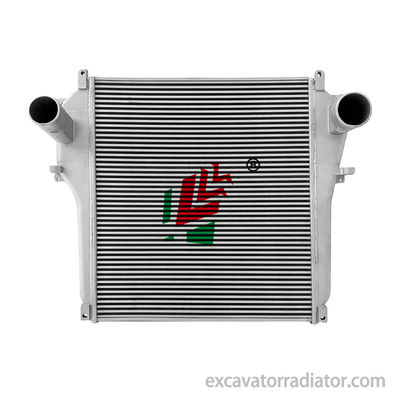 Hino Truck Single Port Intercooler Aluminium Core Berkinerja Tinggi Truck Heat Dissipation Intercooler Assembly Aksesoris