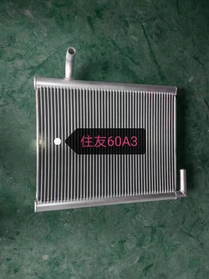 Aluminium SH60A3 Sumitomo Excavator Parts Radiator Berat 20KG