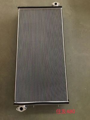 Sumitomo Excavator SH480 Rakitan Radiator Oli Hidrolik Bahan Aluminium