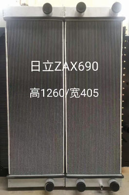 Hitachi ZAX690 ZAX650-3 ZAX670-3 Ekskavator Radiator 4654973 4654972