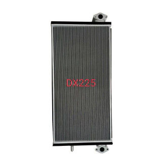 Pendingin Oli Aluminium Hitam DX225 DX200 DX220 DX230 DX190 DX235