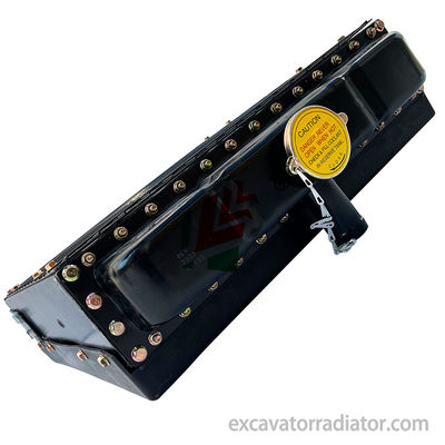 Weichai K4100 38 Right Corner DF Mesin Teknik Tugas Berat Radiator Inti Aluminium Bagian Otomotif