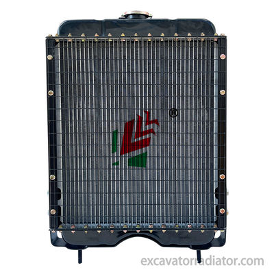 Weichai K4100 38 Right Corner DF Mesin Teknik Tugas Berat Radiator Inti Aluminium Bagian Otomotif