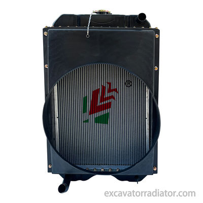 Radiator Mesin Teknik Untuk Weichai K4105 Dibangkitkan Kanan Kiri Bend DF38 Mesin Berat Cooler Aksesoris