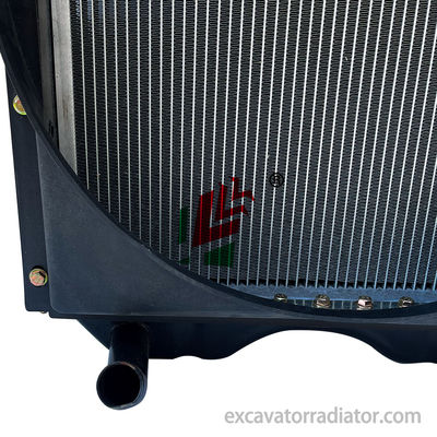 Radiator Mesin Teknik Untuk Weichai K4105 Dibangkitkan Kanan Kiri Bend DF38 Mesin Berat Cooler Aksesoris