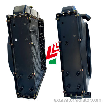 Weichai K4105ZD Lantai melengkung atas kiri bawah lurus Mesin teknik berkualitas tinggi Aksesoris radiator