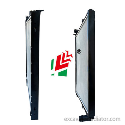 radiator truk berat Sistem pendingin Mesin Truk Tangki Plastik Inti Aluminium Oe 2433149 2439720 2439722 Untuk SCANIA Truc