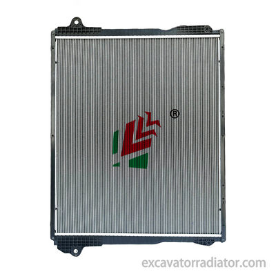 radiator truk berat Sistem pendingin Mesin Truk Tangki Plastik Inti Aluminium Oe 2433149 2439720 2439722 Untuk SCANIA Truc