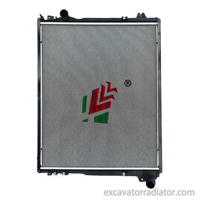 radiator truk berat Sistem pendingin Mesin Truk Tangki Plastik Inti Aluminium Oe 2433149 2439720 2439722 Untuk SCANIA Truc
