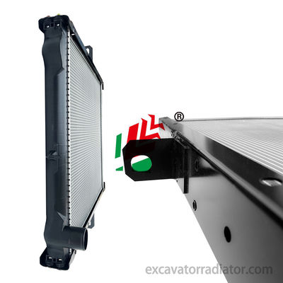 Isuzu 51k radiator aksesoris pemasangan radiator truk inti aluminium berkualitas tinggi