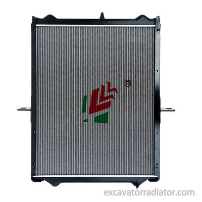 Isuzu 51k radiator aksesoris pemasangan radiator truk inti aluminium berkualitas tinggi