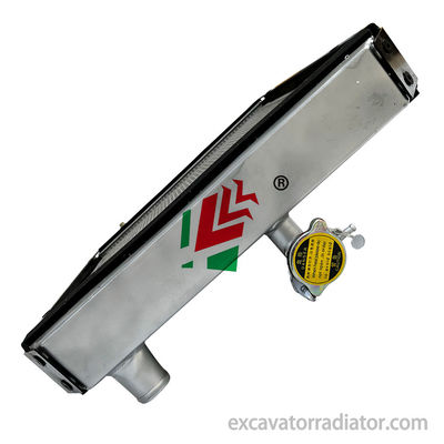 Jianghuai JAC1024 Bus Radiator Cooler Assembly Aluminium Mobil Penumpang Mesin Sistem Pendingin Tangki Air Warna Perak