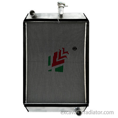 Jianghuai JAC1024 Bus Radiator Cooler Assembly Aluminium Mobil Penumpang Mesin Sistem Pendingin Tangki Air Warna Perak