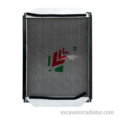 Jinlv Bus Radiator Cooler 85 * 58 Assembly Aluminium Mobil Penumpang Mesin Sistem Pendingin Tangki Air