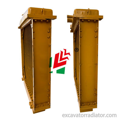 Shantui 160 Guosan 16Y-03A-03000 Mesin Teknik Radiator Tembaga Lima Baris