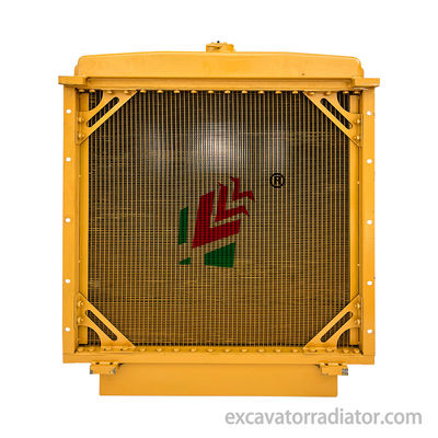 Shantui 160 Guosan 16Y-03A-03000 Mesin Teknik Radiator Tembaga Lima Baris
