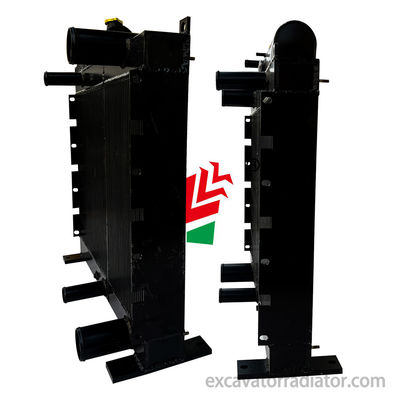Sany Pump Truck Aluminium Alloy Engineering Machinery Pembuangan Panas Intercooler Assembly