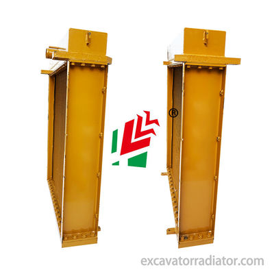 Komatsu D5 Bulldozer Mesin Teknik Radiator Aluminium Mesin Seri Aksesoris