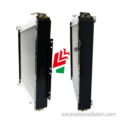 HD512 Kualitas Tinggi Radiator Mesin Teknik Sistem Pendingin Untuk Bagian Excavator