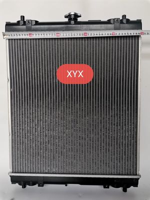Radiator Ekskavator Hitachi | Unit Pertukaran Panas 500mm | Penggantian Direct Fit Inti Aluminium