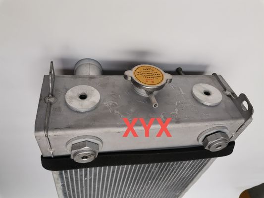 Radiator Ekskavator Komatsu PC200-8 | Rakitan Sistem Pendingin Inti Aluminium | Radiator Tabung 4 Baris