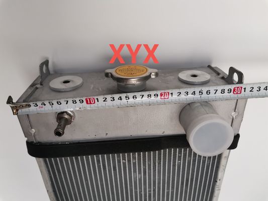 Radiator Ekskavator Komatsu PC200-8 | Rakitan Sistem Pendingin Inti Aluminium | Radiator Tabung 4 Baris