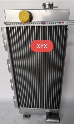 Radiator Ekskavator Yuchai | Unit Pengganti Langsung Aluminium | Komponen Pendingin Universal Fit
