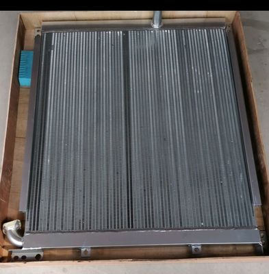 Plate Fin Radiator Minyak Hidrolik Komatsu PC400-6 Penggunaan Ekskavator