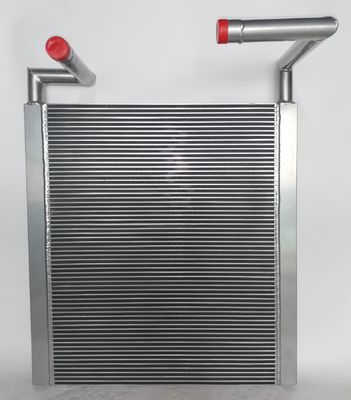 Rakitan Radiator Aluminium Kecil Dua Lapisan Untuk Ekskavator Hitachi EX330-3