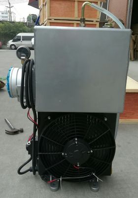 Pump Truck 18L / 21L Oil Circuit 3 Row Radiator Dengan Penggunaan Sistem Hidrolik Kipas Listrik