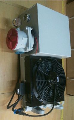 Pump Truck 18L / 21L Oil Circuit 3 Row Radiator Dengan Penggunaan Sistem Hidrolik Kipas Listrik