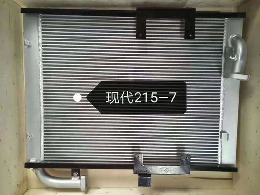 Radiator Minyak Hidrolik Ekskavator Hyundai R215-7 Pembuangan Panas Cepat