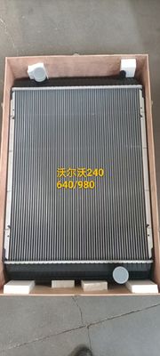 Ec290 Excavator Radiator 11110705 Plastik Aluminium Kebocoran Air Rendah